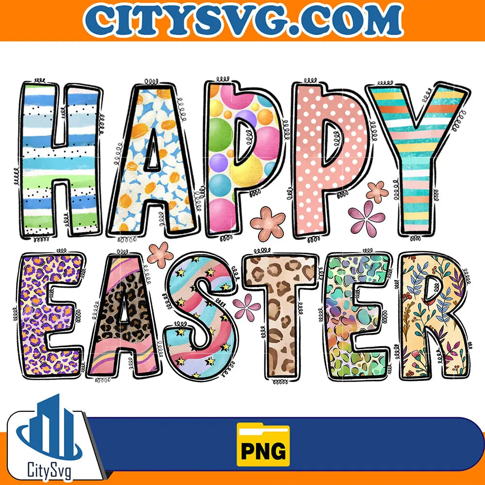 HappyEasterkopyasiSublimationPng