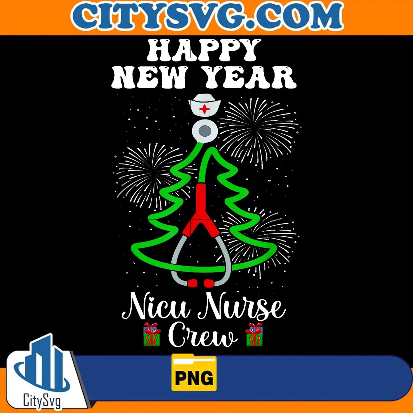 HappyNewYearNicuNurseCrewPng