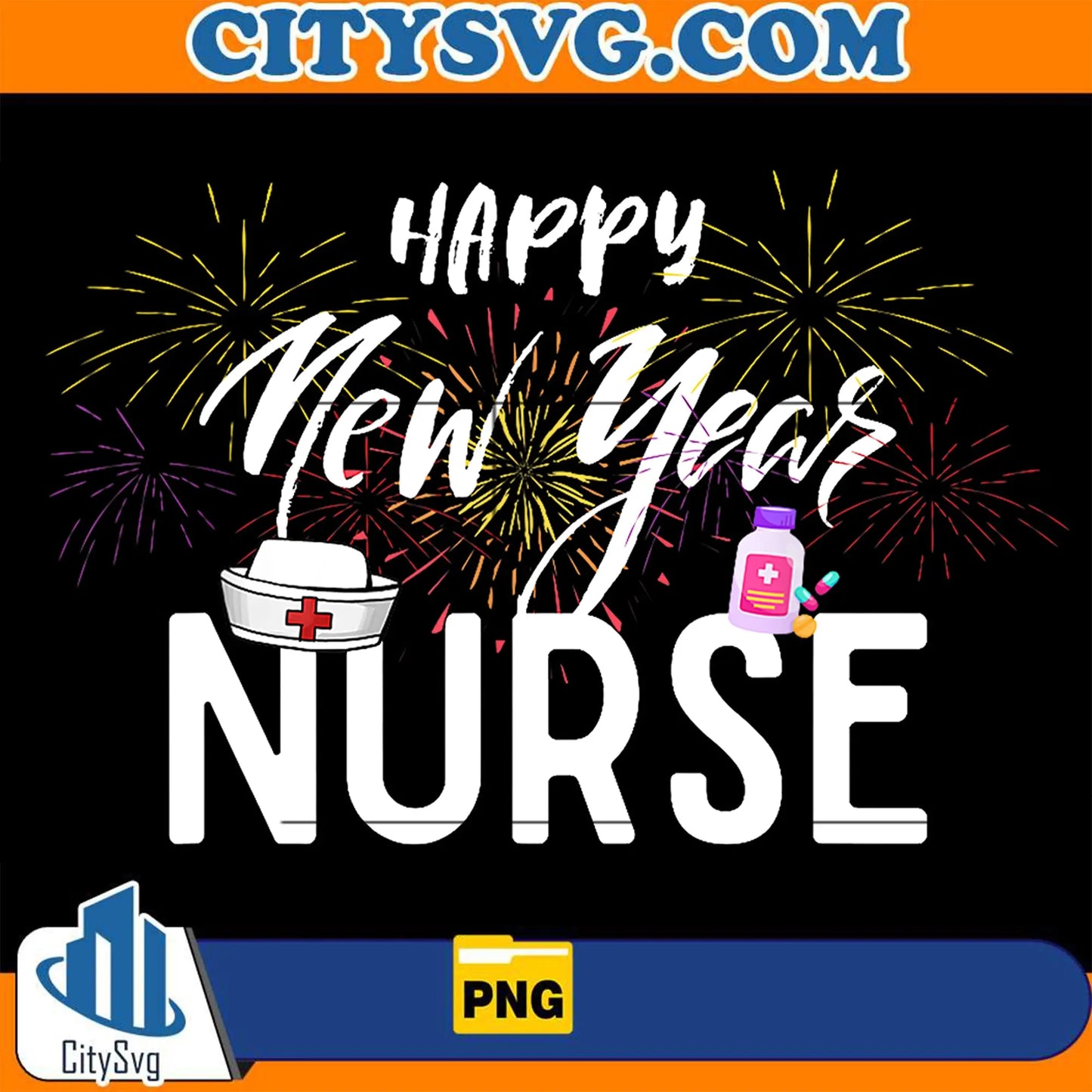HappyNewYearNursePng