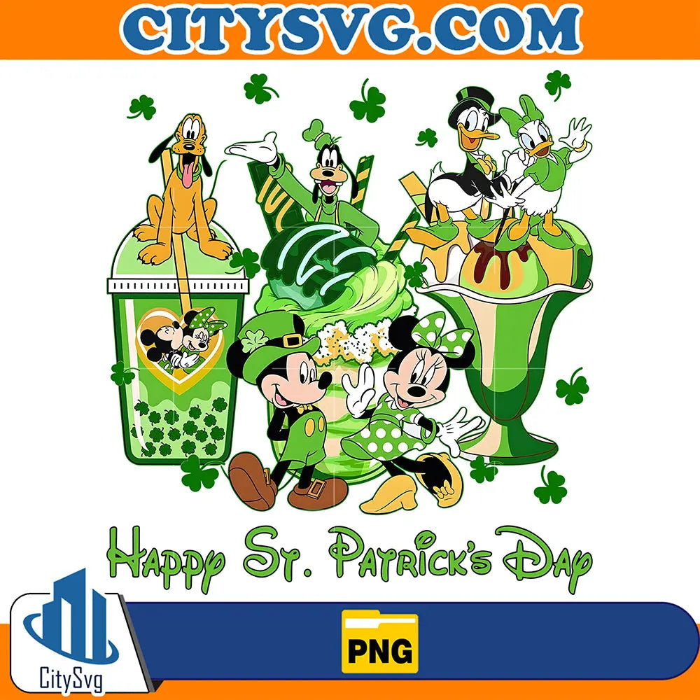 HappyStPatricksDayDisneylandPng