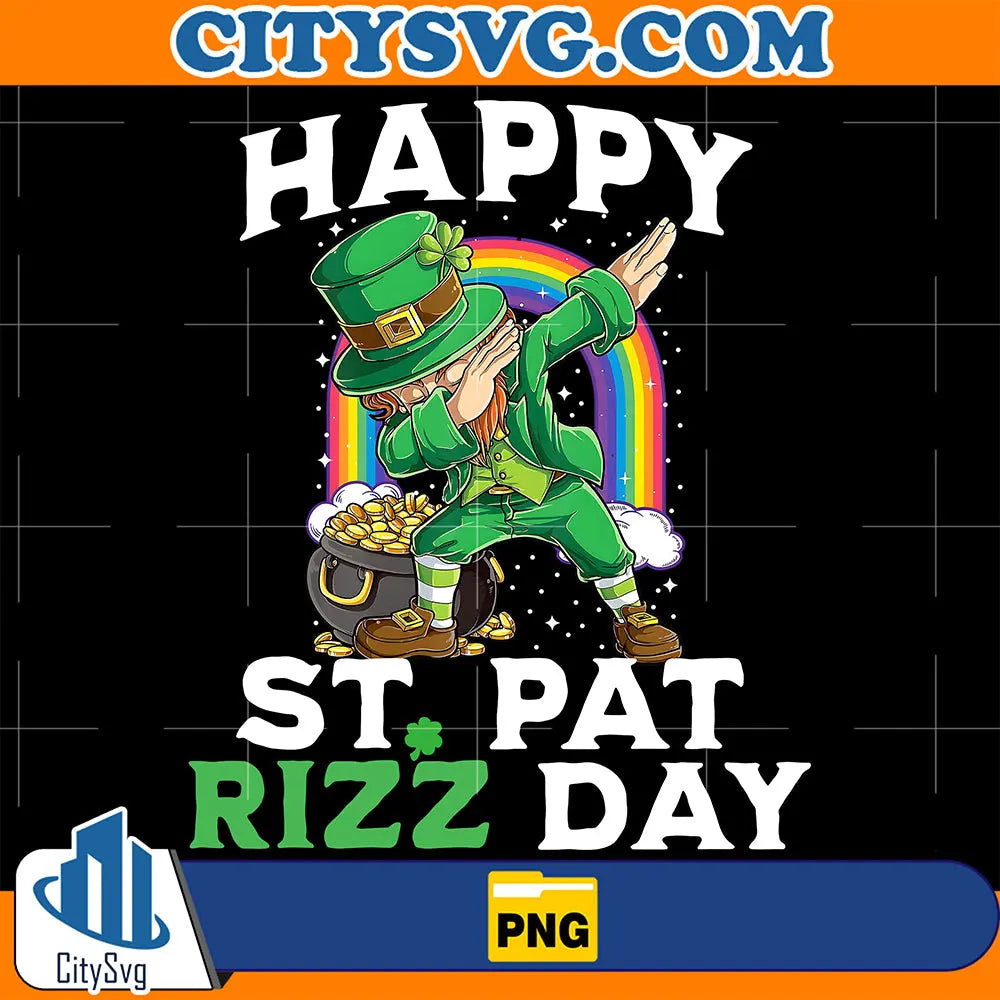 HappyStPatricksDayIrishSkibidiSt.PatRizzBoyPng