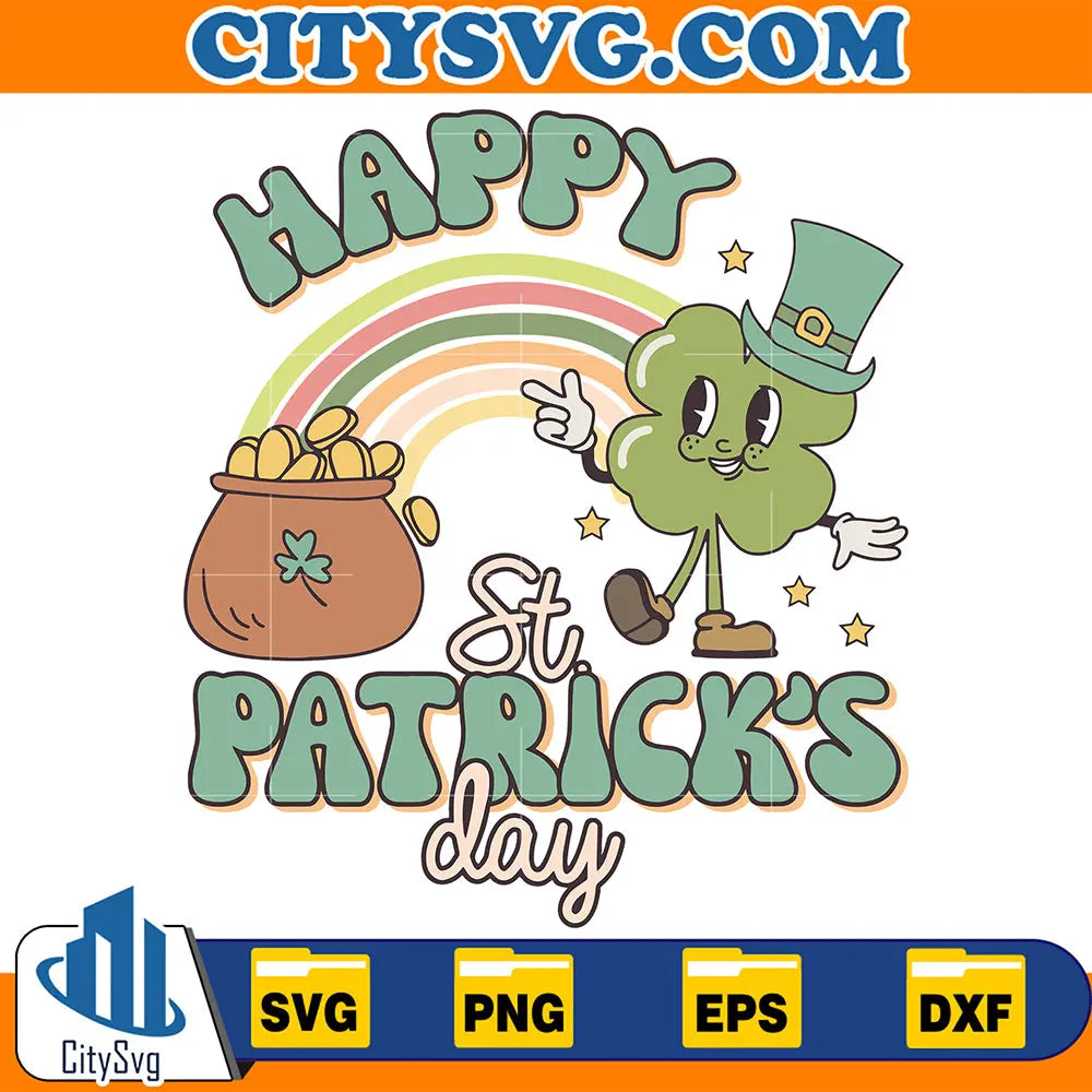 HappyStPatricksDayLuckoftheIrishSvg