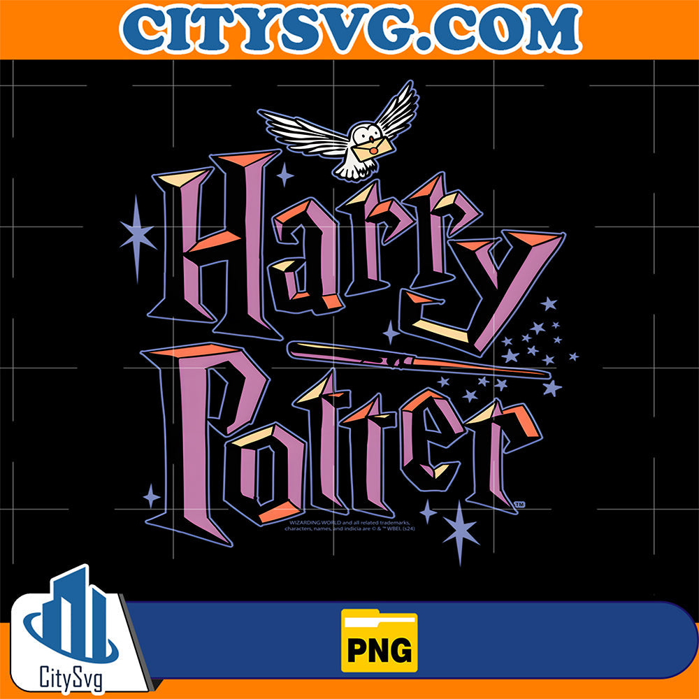 Harry-Potter-Multicolor-Purple-Logo-Png-1