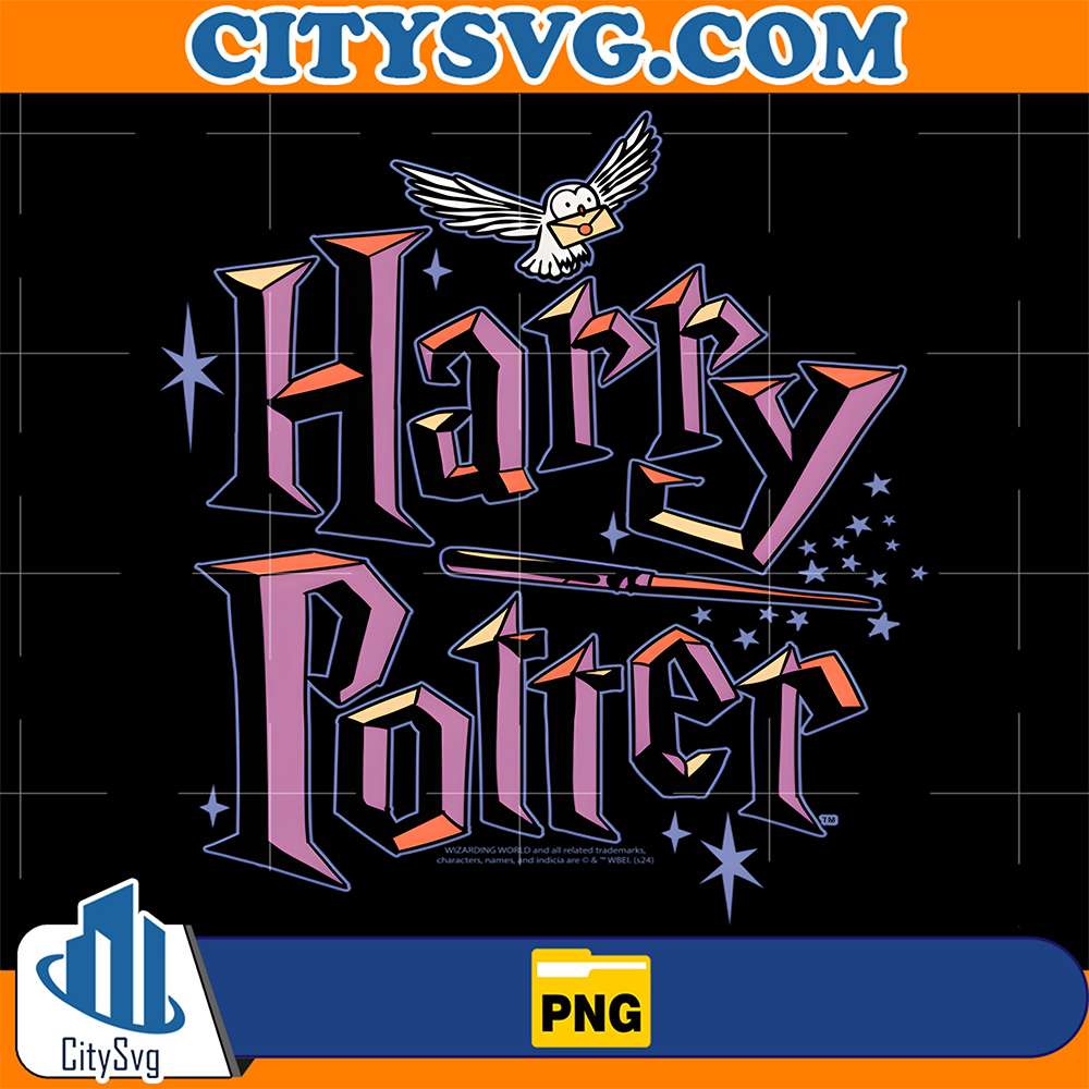 Harry-Potter-Multicolor-Purple-Logo-Png