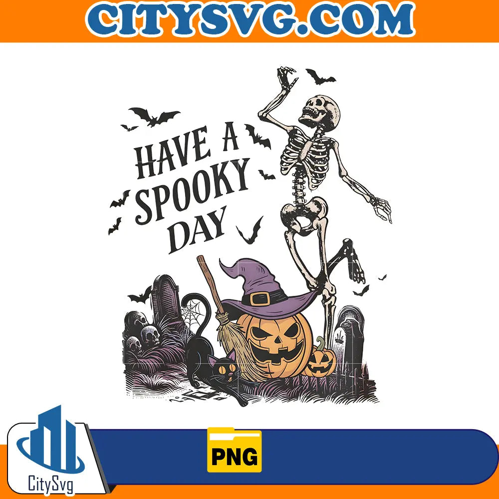Have a Spooky Day Png CitySvg
