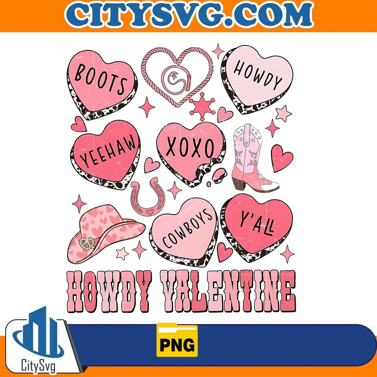 HeartHowdyValentinePng