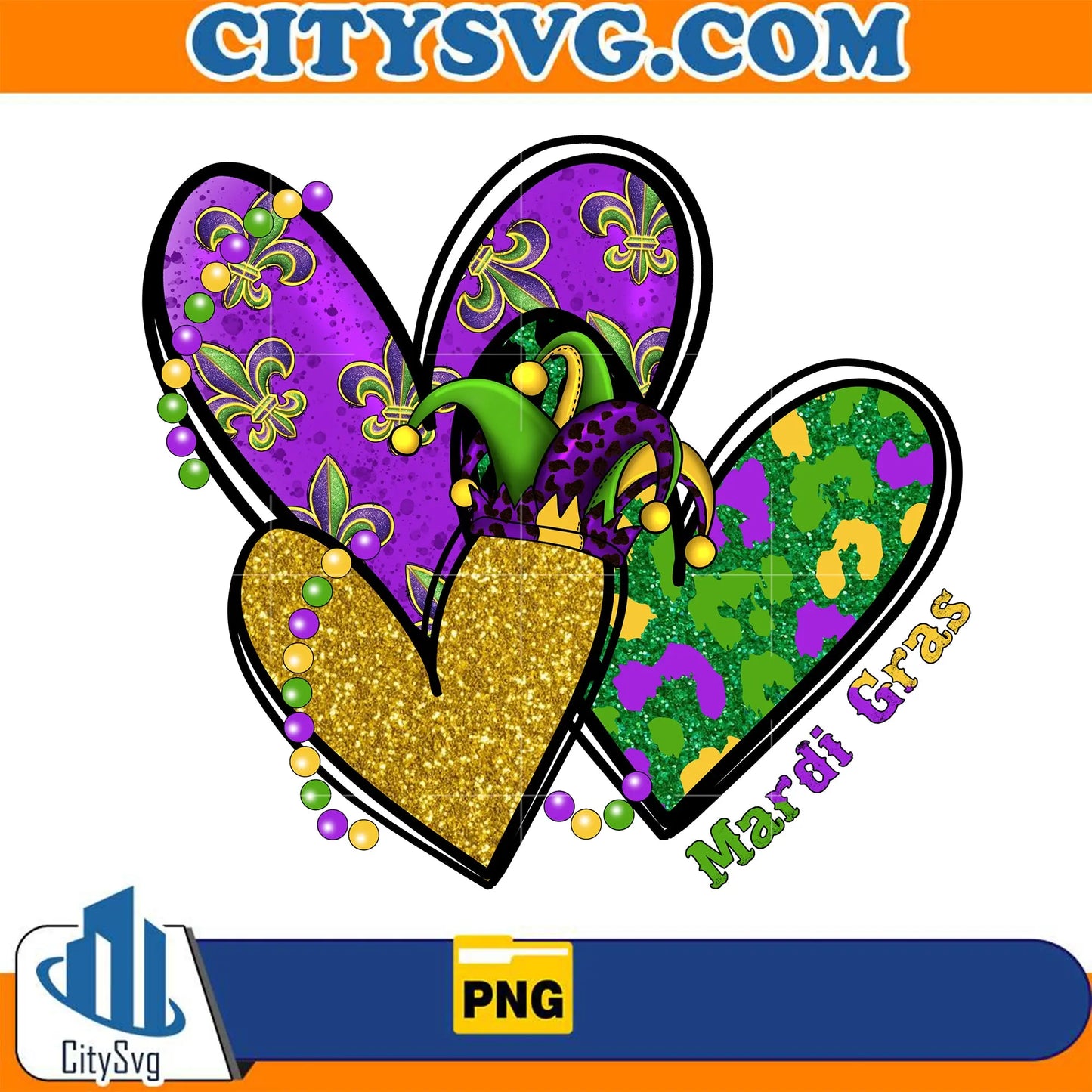 HeartsMardiGrasPng