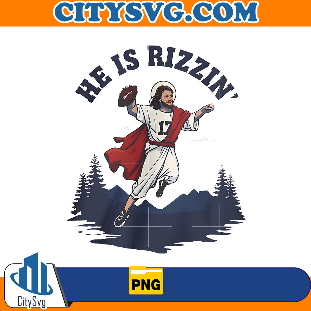 He is Rizzin' Josh Allen Png CitySvg