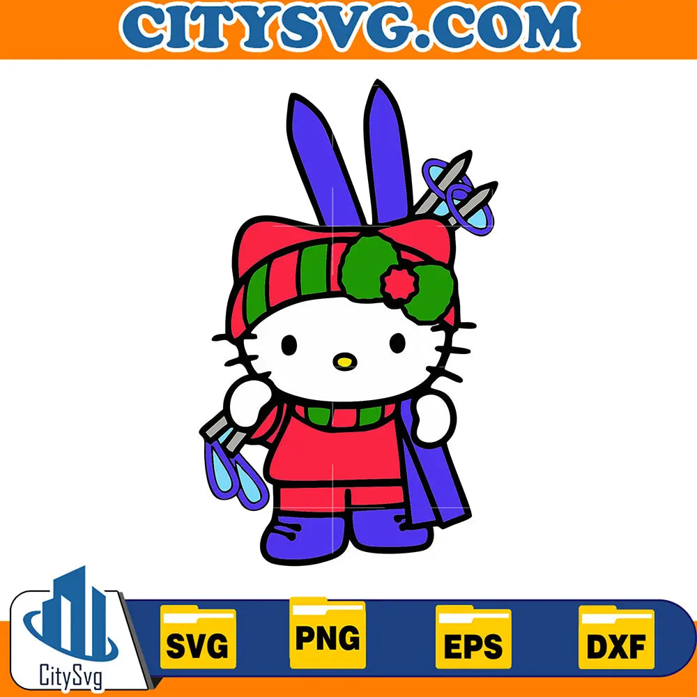 HelloKittyChristmasSvg_33