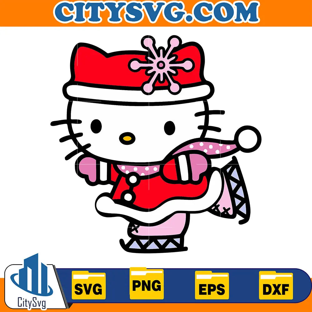 HelloKittyChristmasSvg_35