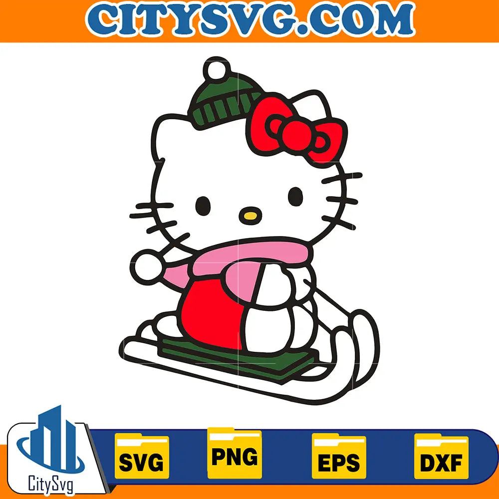 HelloKittyChristmasSvg_38