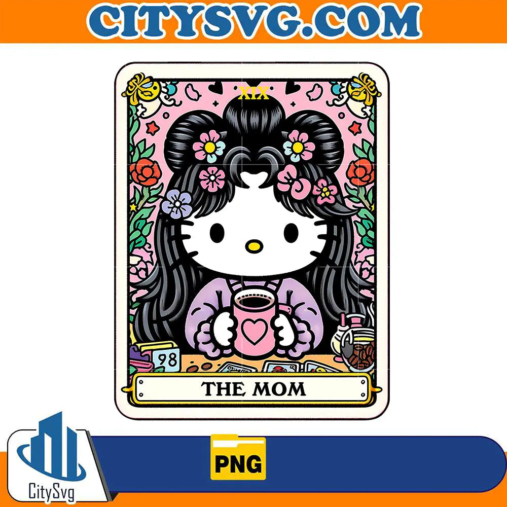 HelloKittyTheMomMomTarotCardPng
