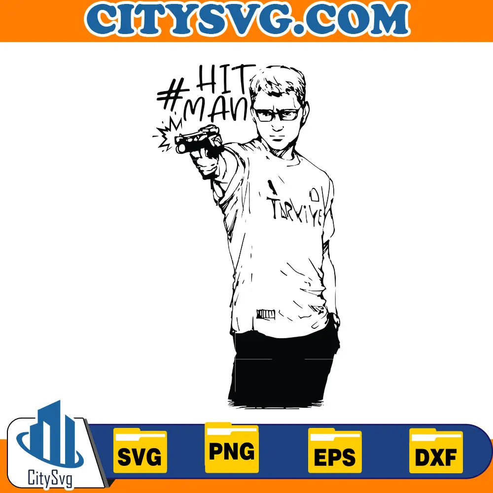 Hitman Svg, Turkish Shooter Svg CitySvg