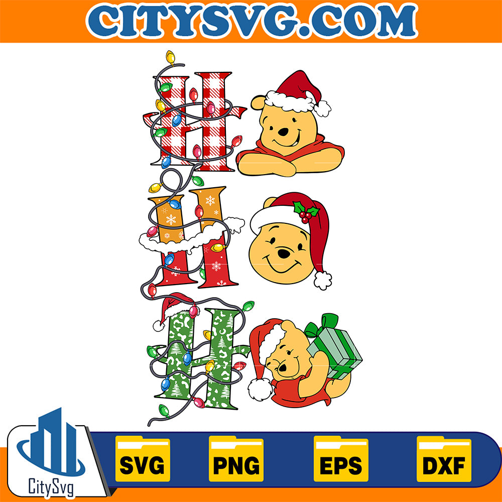 Ho-Ho-Ho-Pooh-Svg