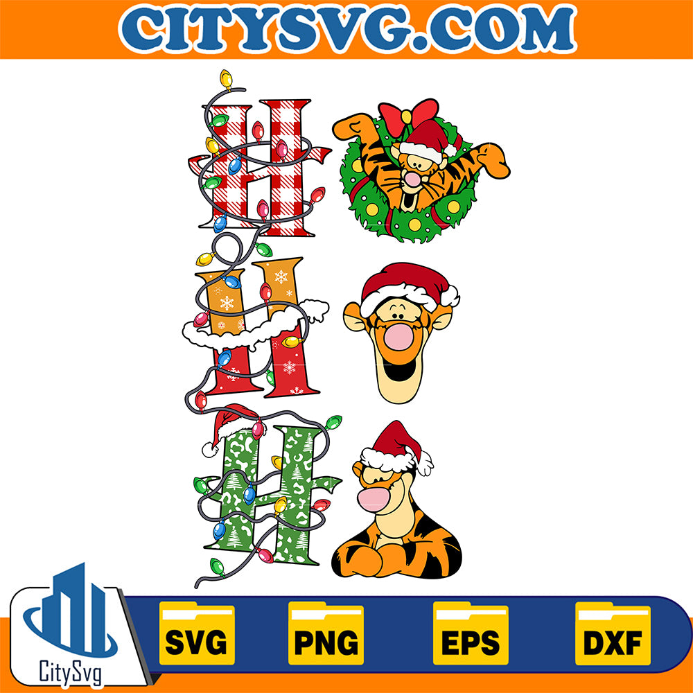 Ho-Ho-Ho-Tiger-Svg
