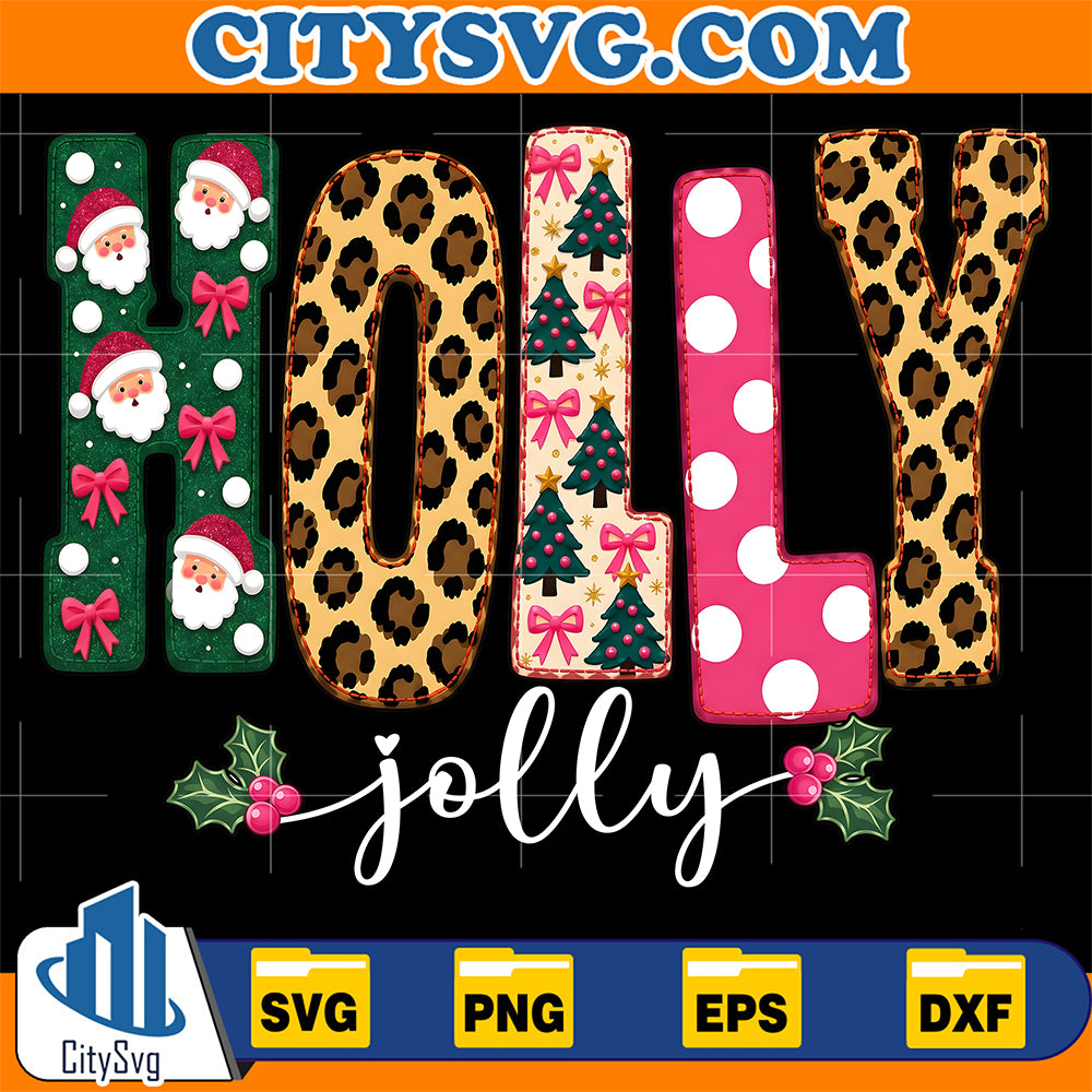 Holly-Jolly-Svg