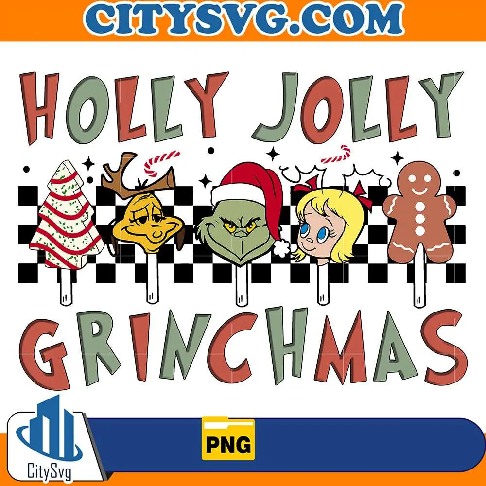 HollyJollyGrinchmasChristmasPng