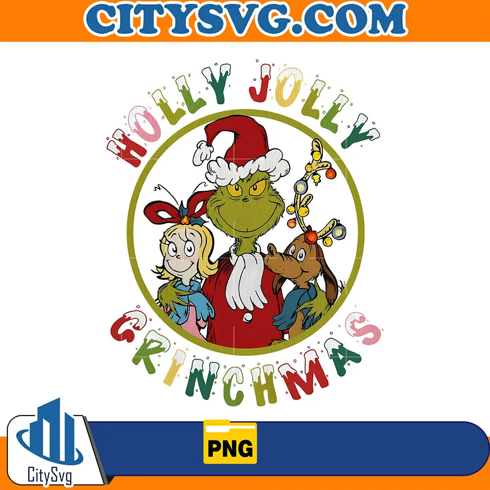 HollyJollyGrinchmasPng