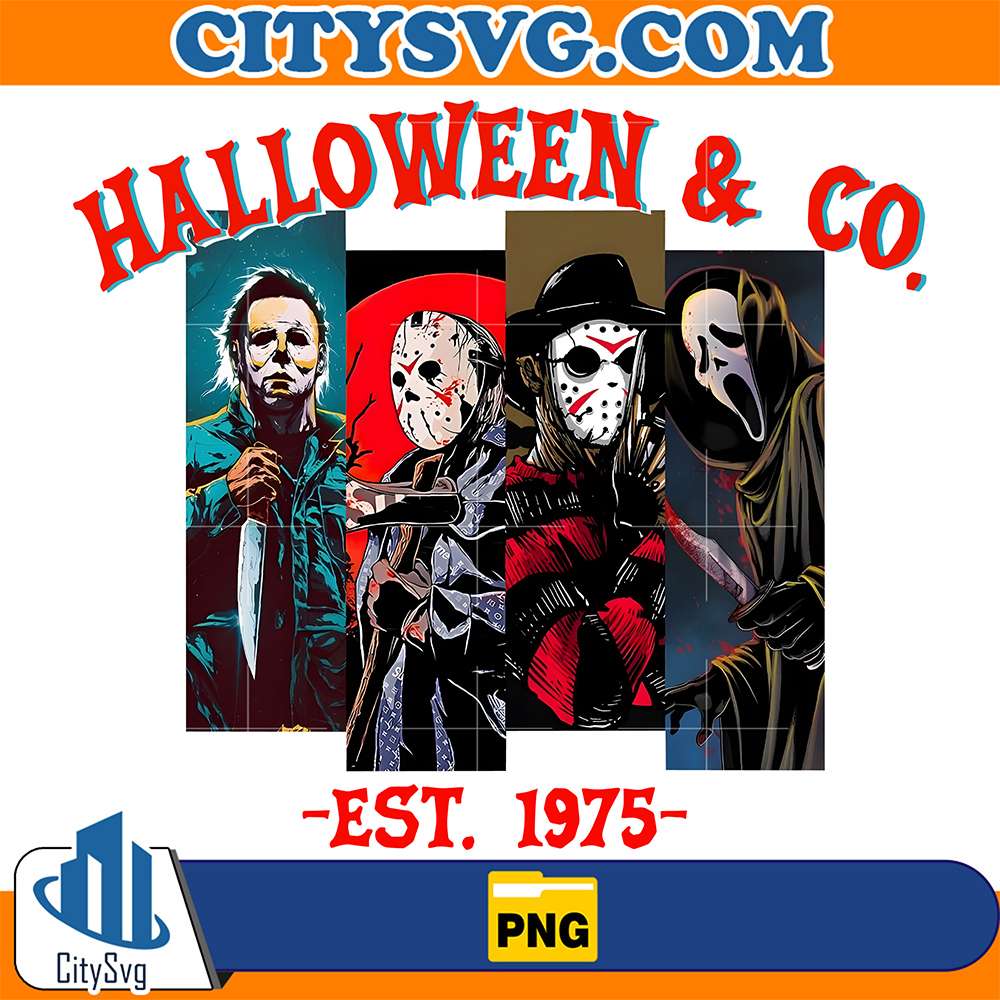 Horror-Movie-Character-Halloween-And-Co-Est-1975-Png