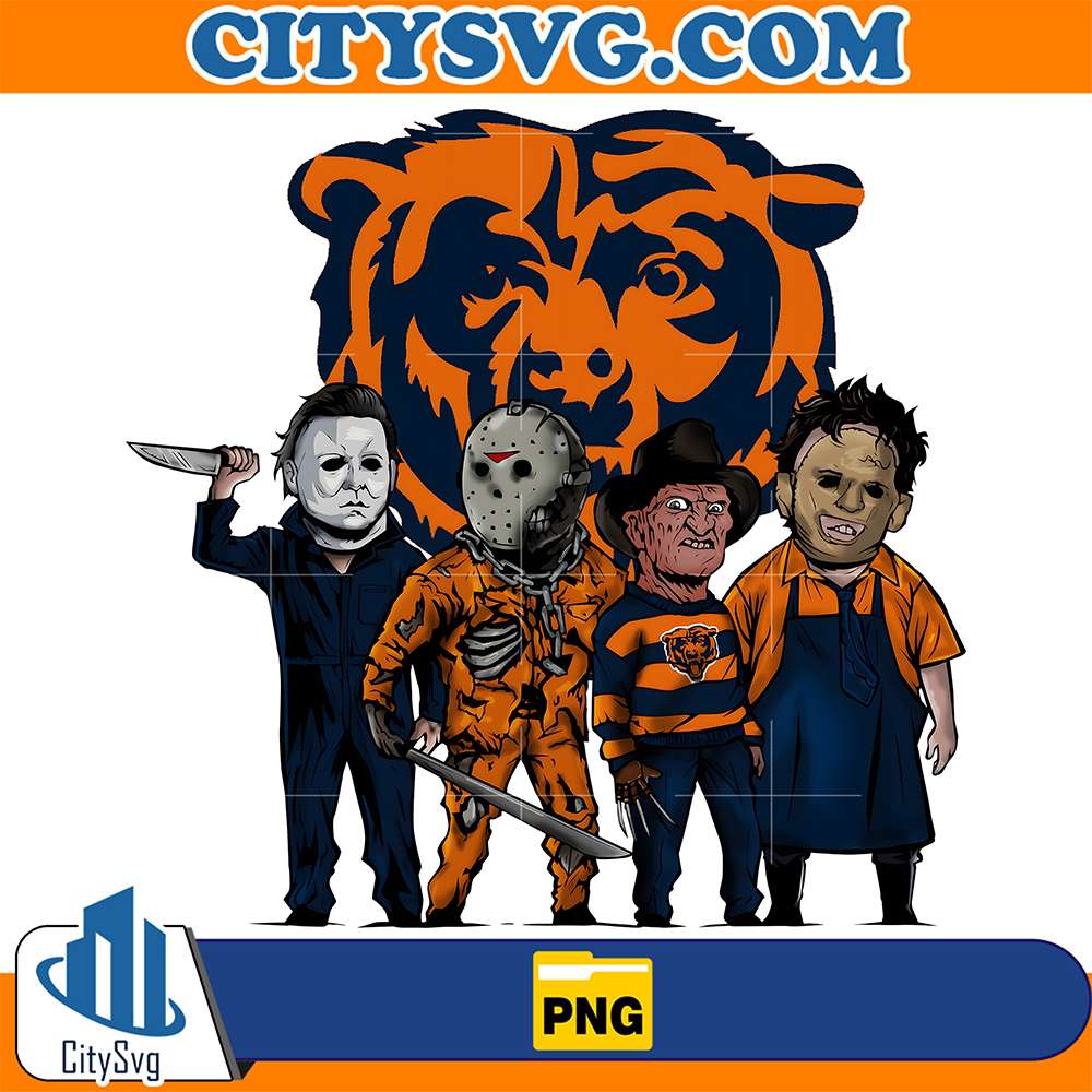 Horror-Movies-Chicago-Bears-Png