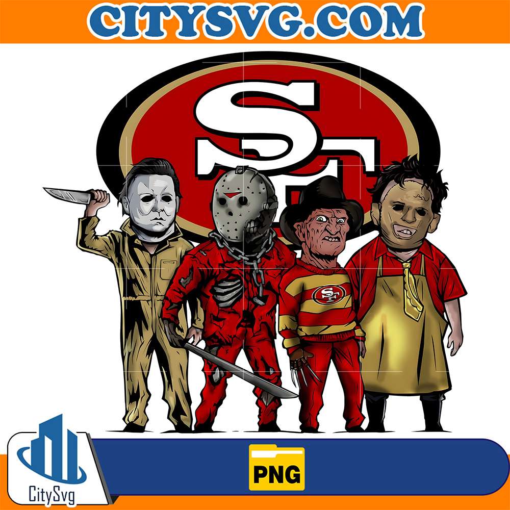 Horror-Movies-San-Francisco-49ers-Png