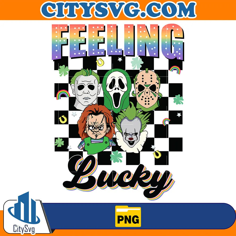 HorrorFeelingLuckyStPatricksDayPng
