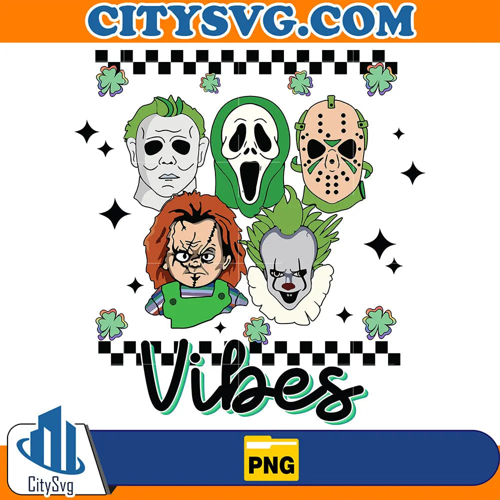 HorrorLuckyVibesStPatricksDayPng