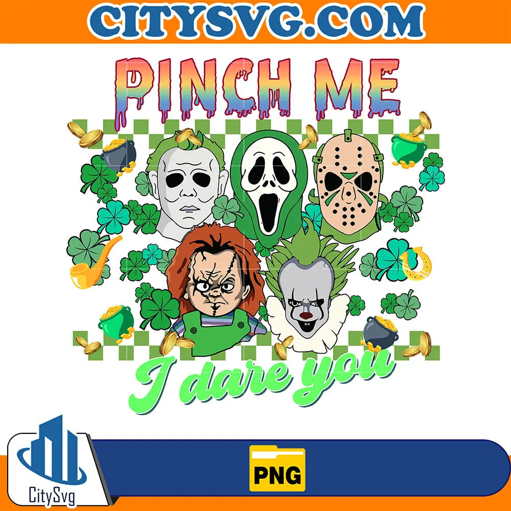 HorrorPinchMeIDareYouStPatricksDayPng