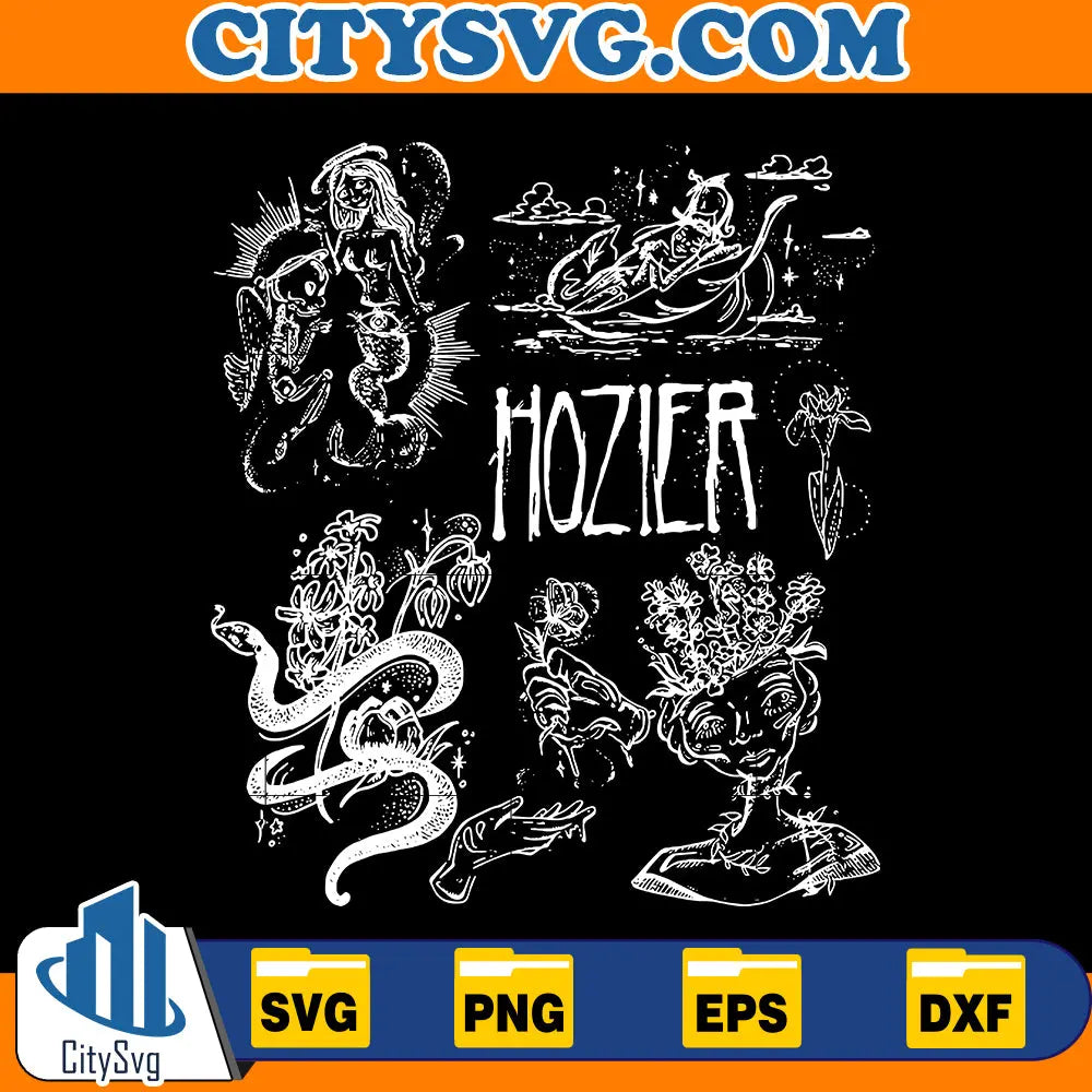 Hozier Unreal Unearth Tour 2024 Svg CitySvg