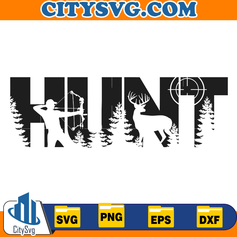 Hunting Svg CitySvg