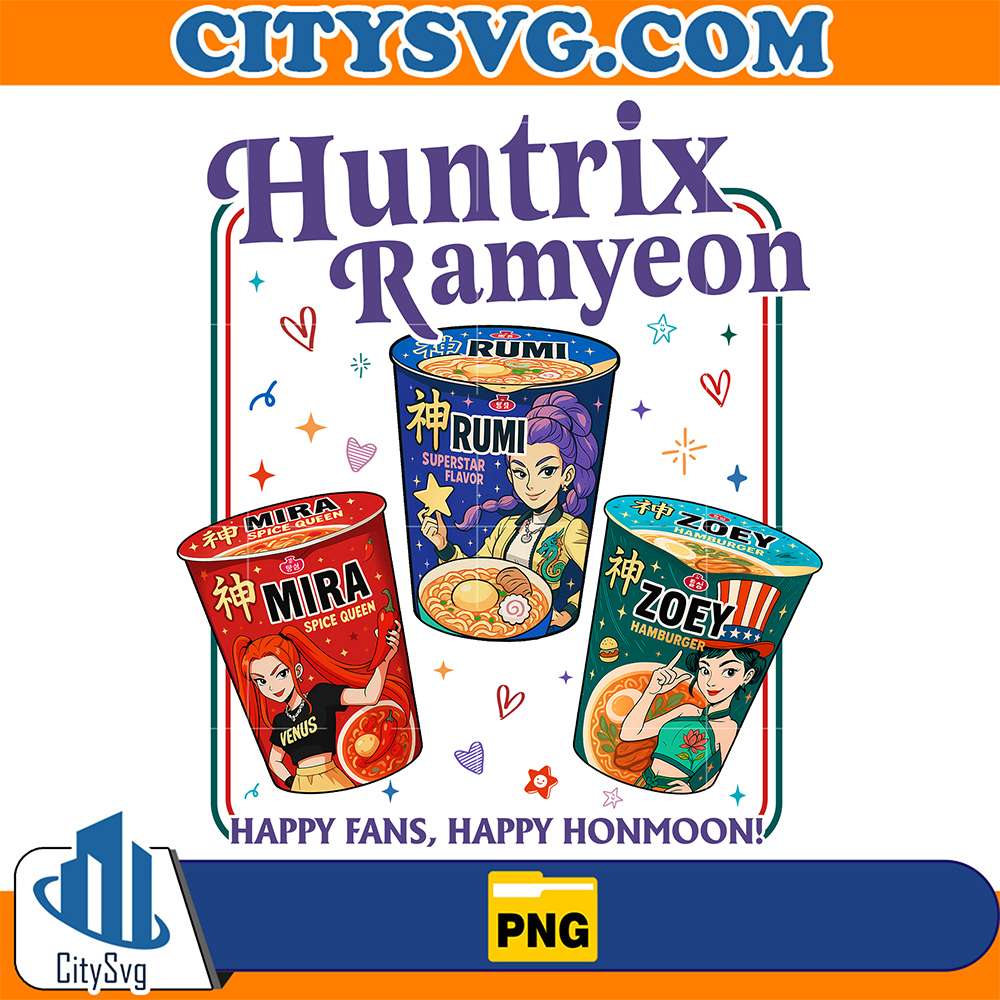 Huntrix-Ramyeon-Kpop-Demon-Hunters-Png-1