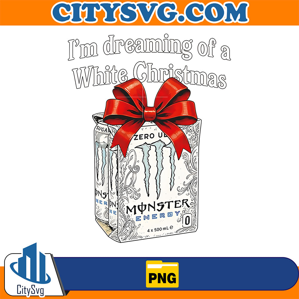 I-m-Dreaming-Of-A-White-Christmas-Zero-Monster-Png