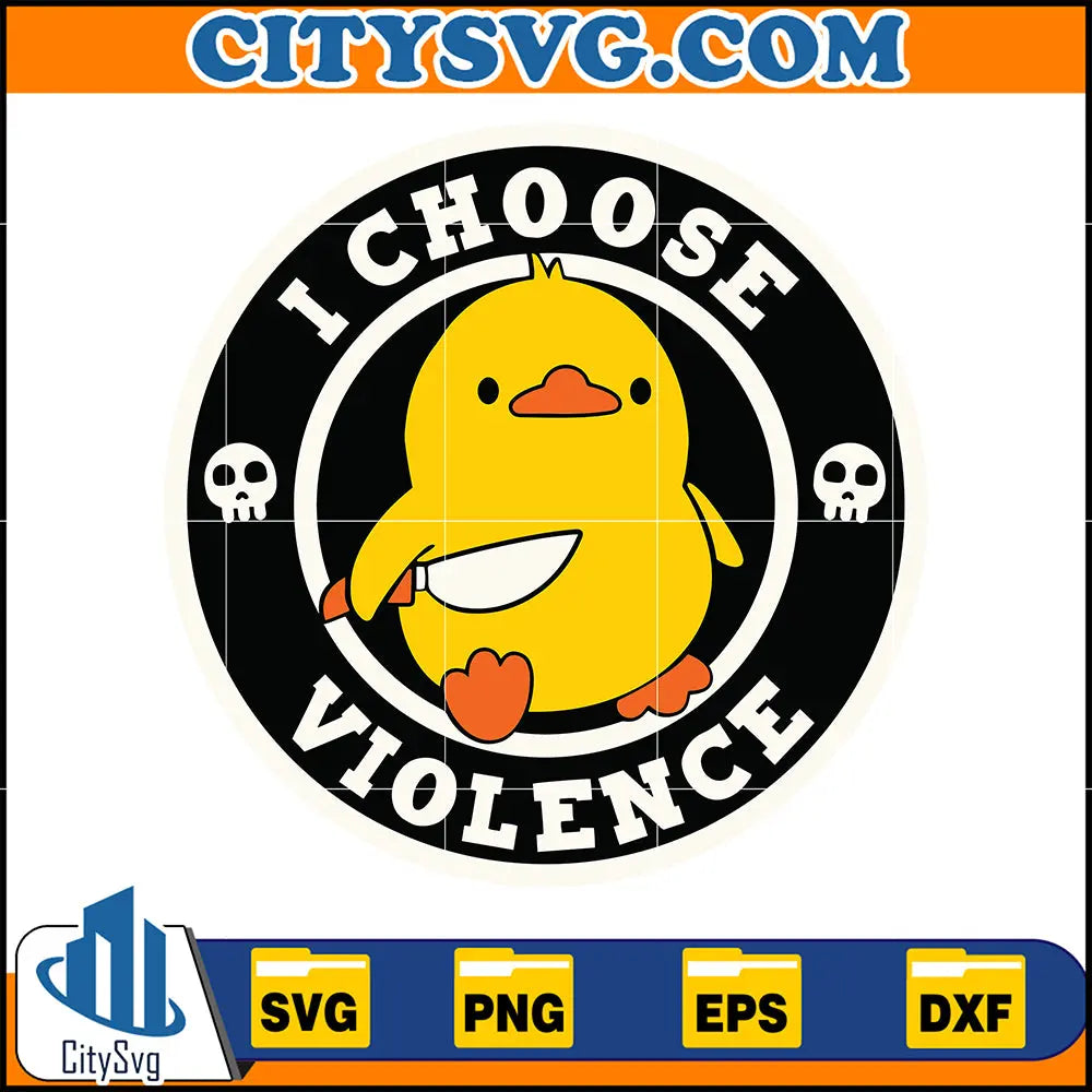 IChooseViolenceFunnyDuckSvg