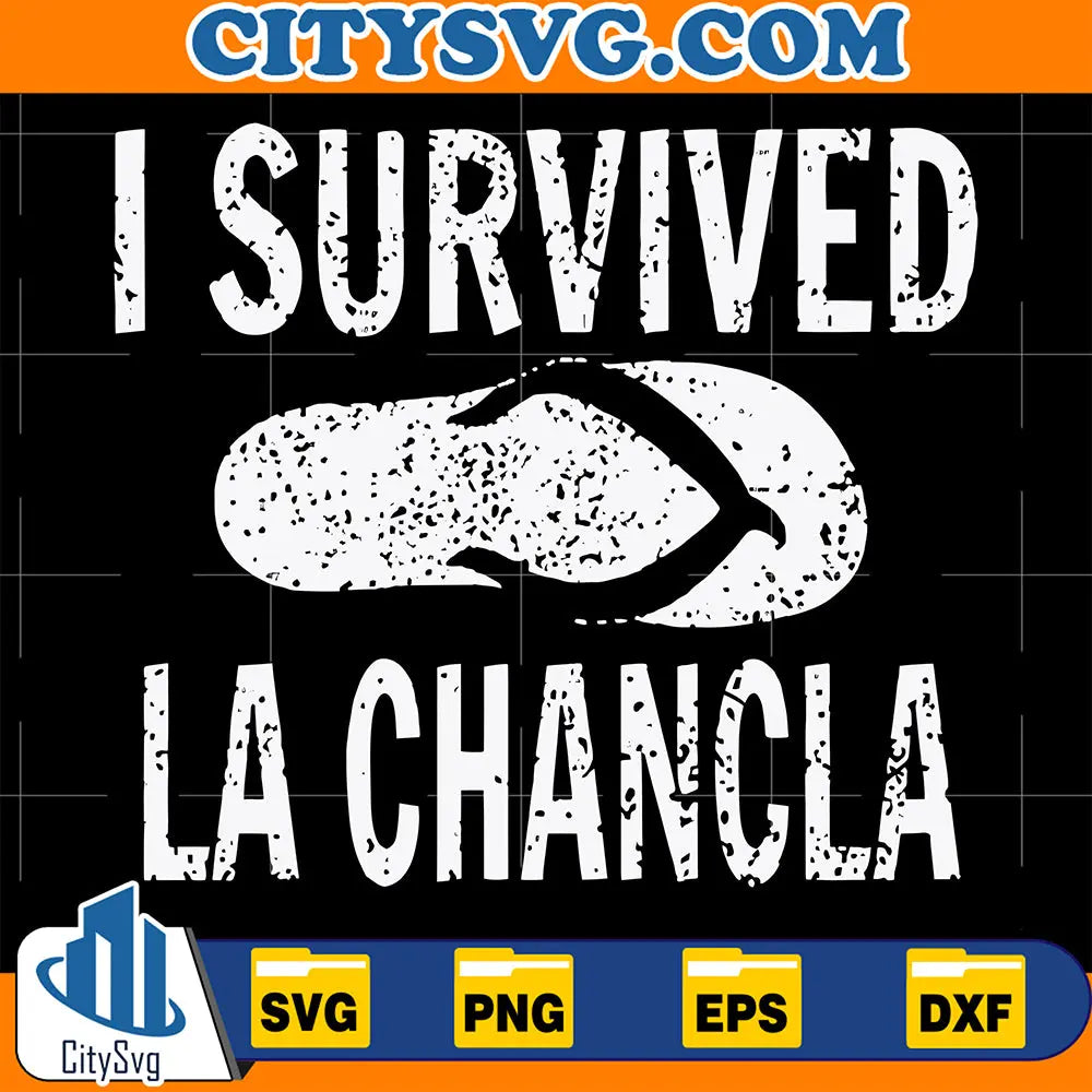 ISurviviedLaChanclaSvg