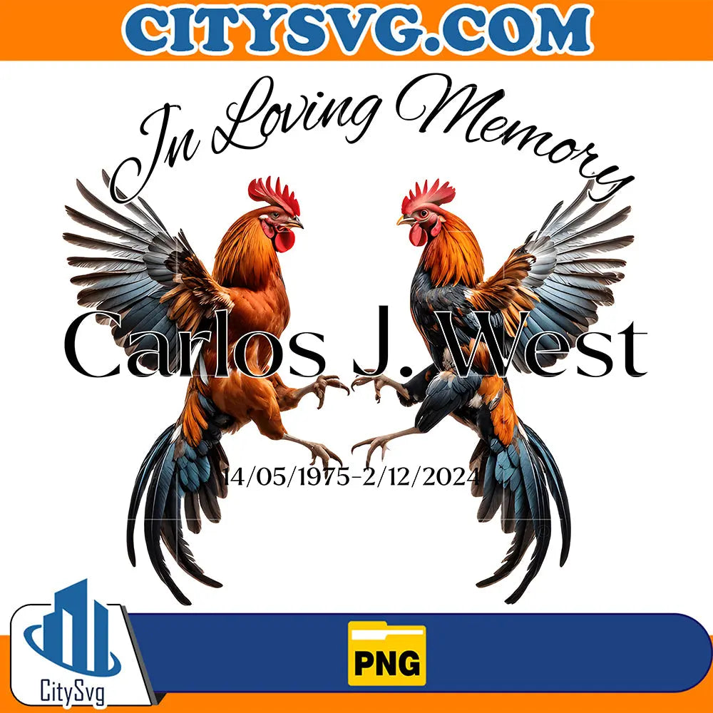 InLovingMemoryCarlosJWestPng