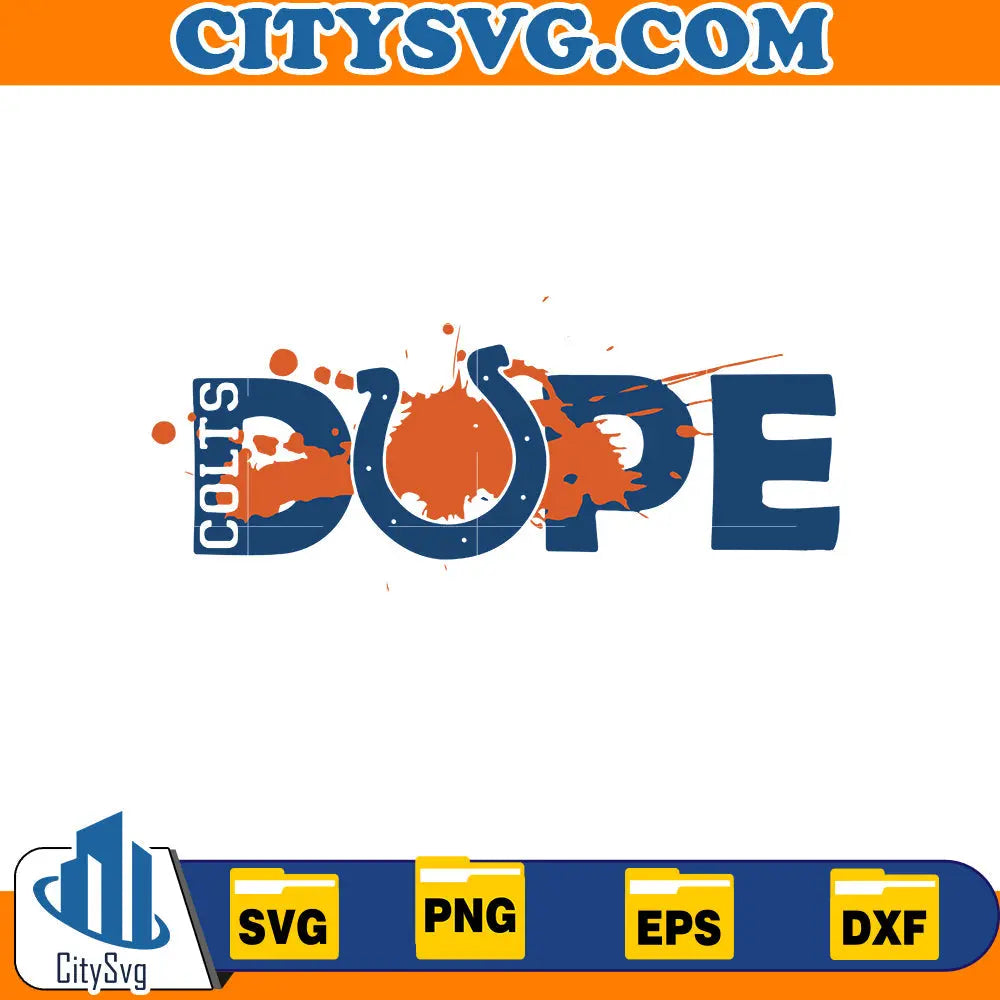Dope Indianapolis Colts Svg CitySvg