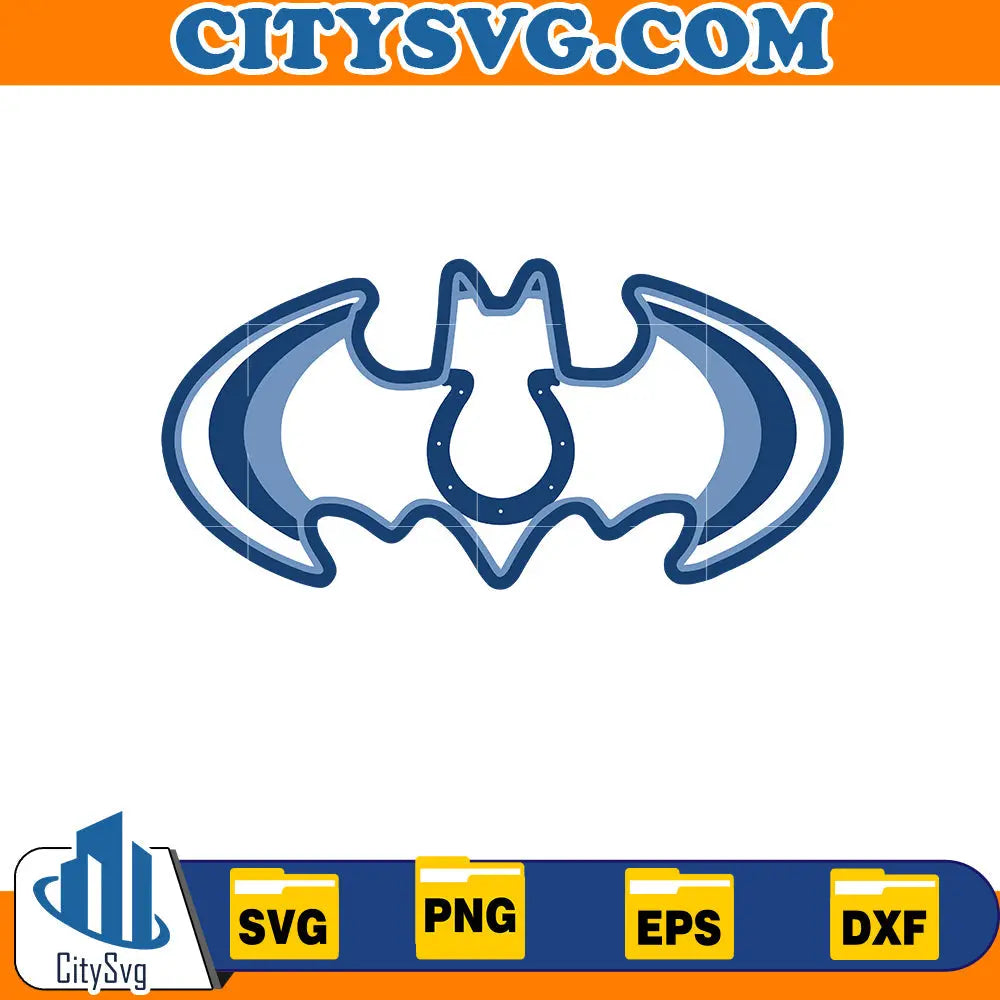 Bat Indianapolis Colts Svg CitySvg