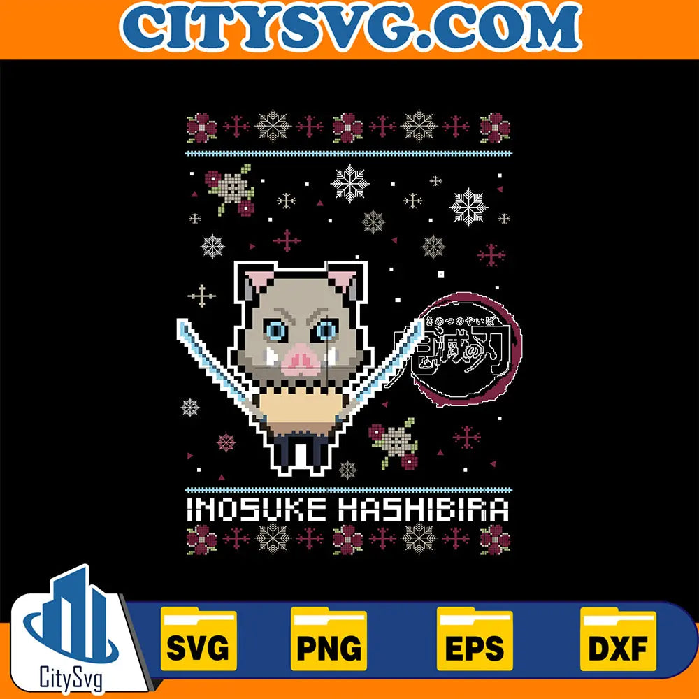 InosukeHashibiraUglyChristmasSvg_1
