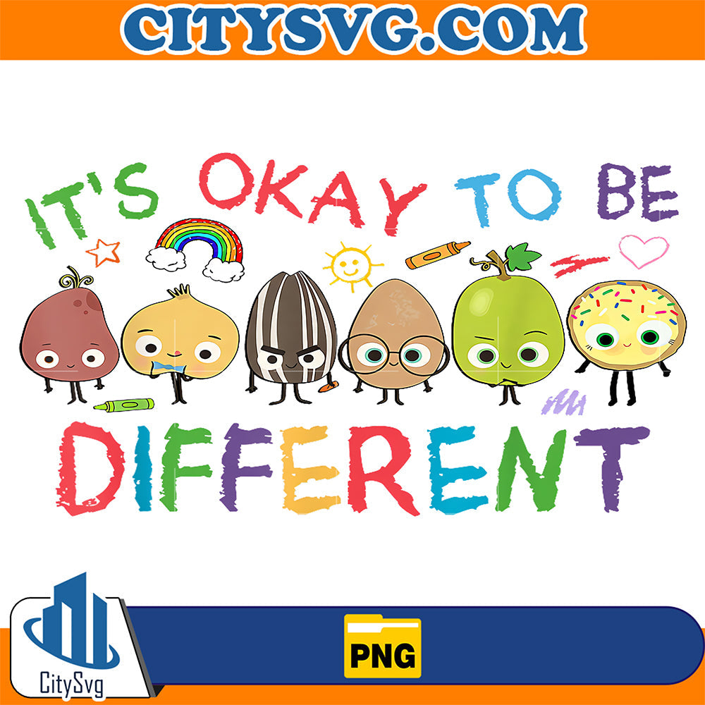 It-s-Okay-To-Be-Different-Png
