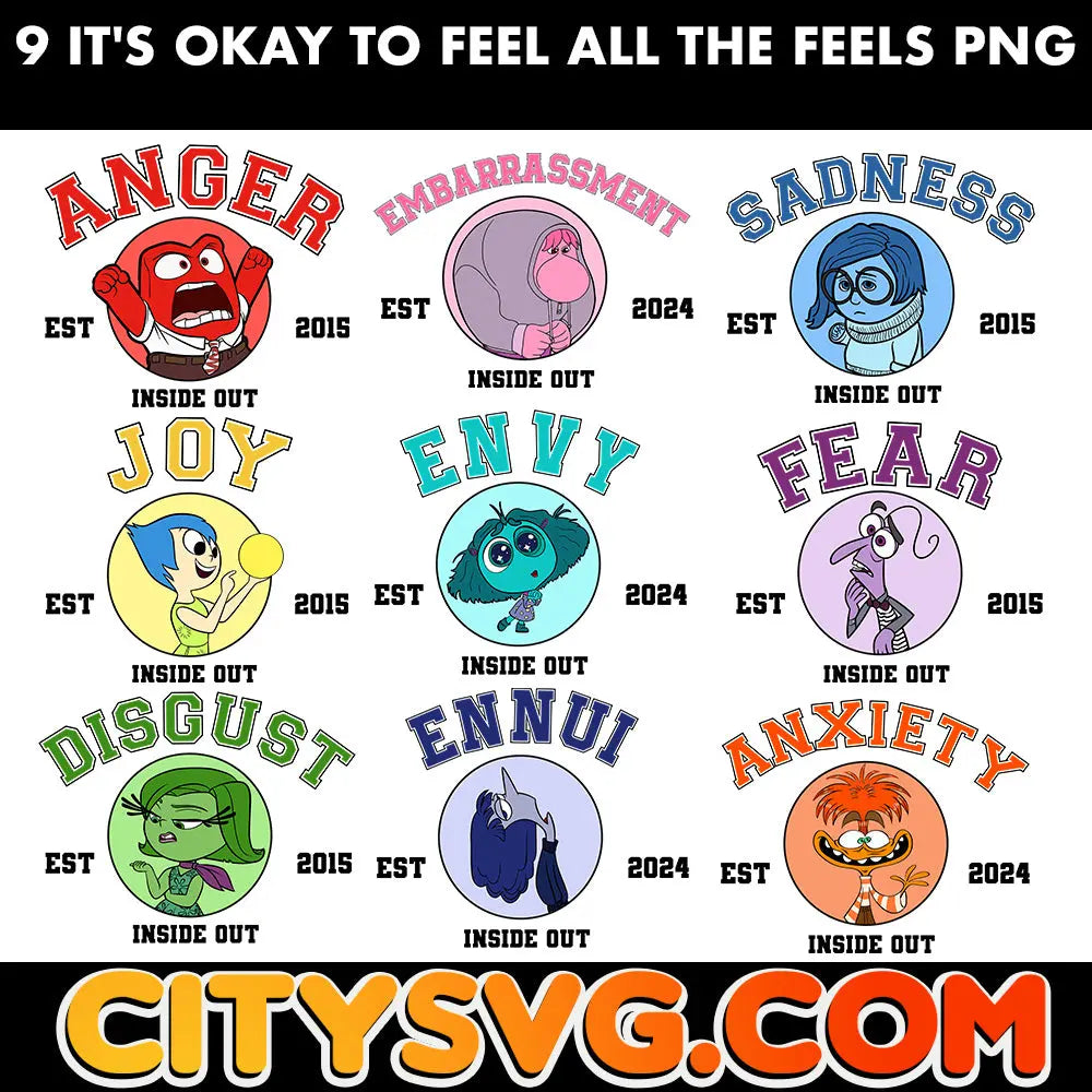 Cartoon Mental Health Matter Character Png, Digital Download CITYSVG