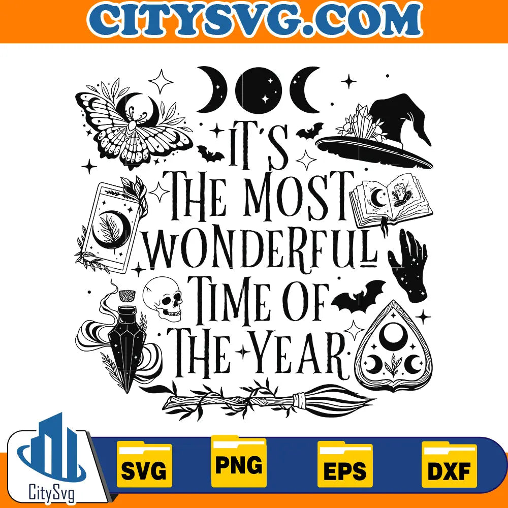It's The Most Wonderful Time Of The Year Svg CitySvg