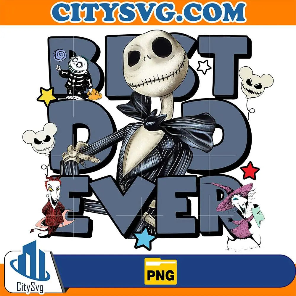 Jack-Skellington-Best-Dad-Ever-Png