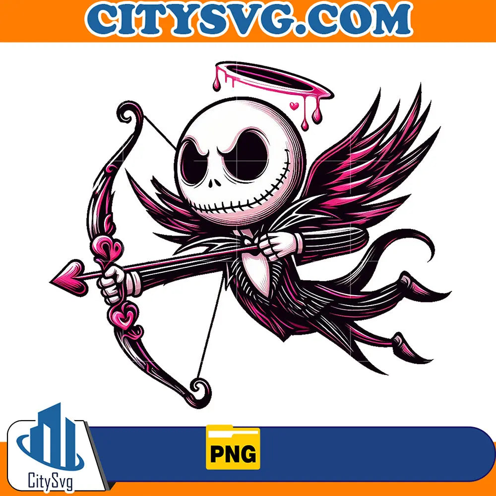JackSkellingtonCupidValentinePng