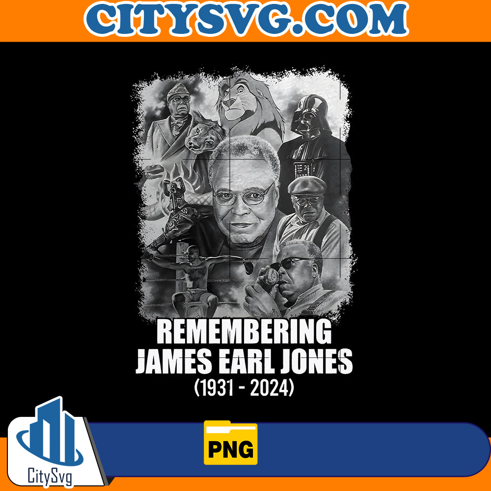 James Earl Jones legend Star Wars Inspired Png CitySvg