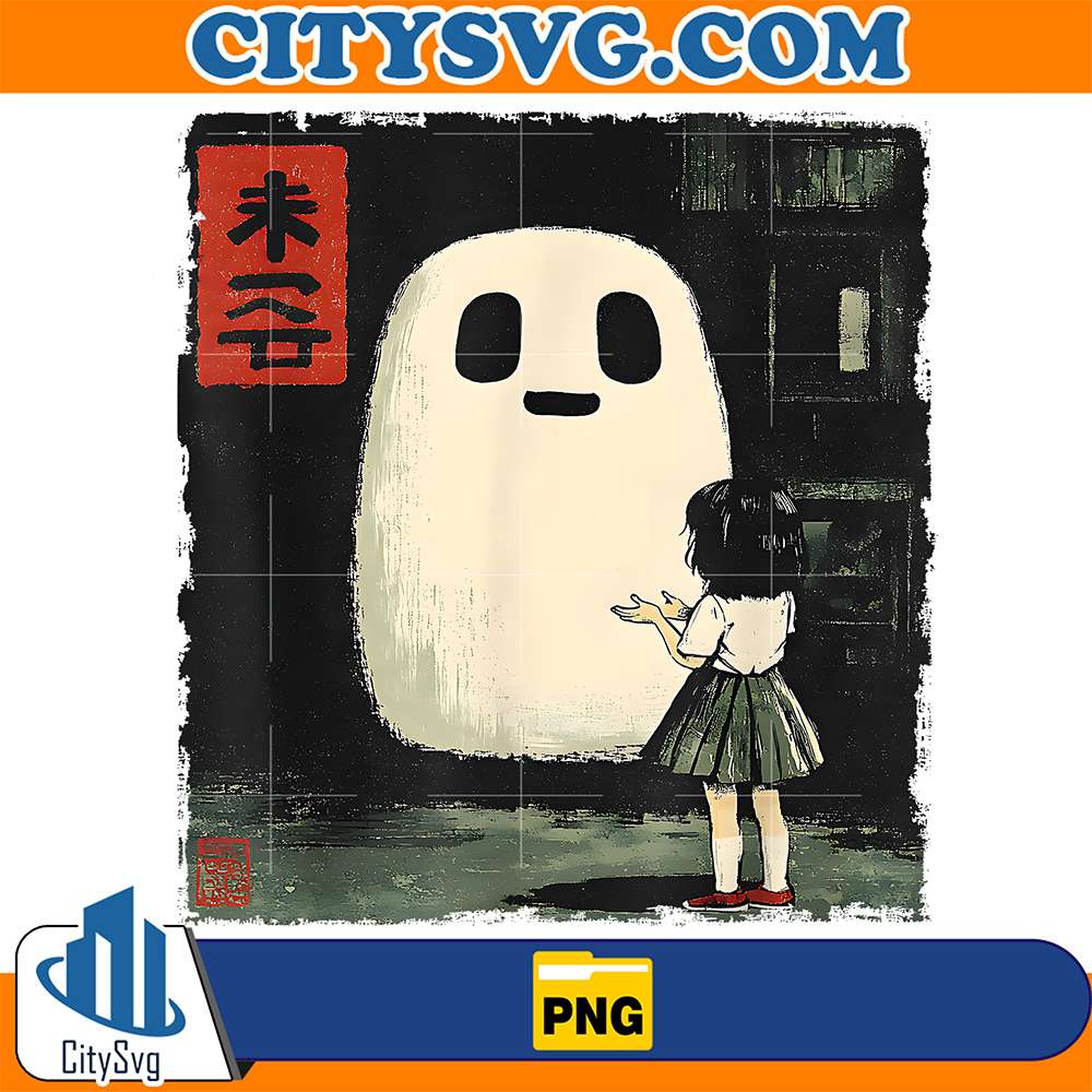 Japanese-Friendly-Ghost-Spooky-Anime-Halloween-Png