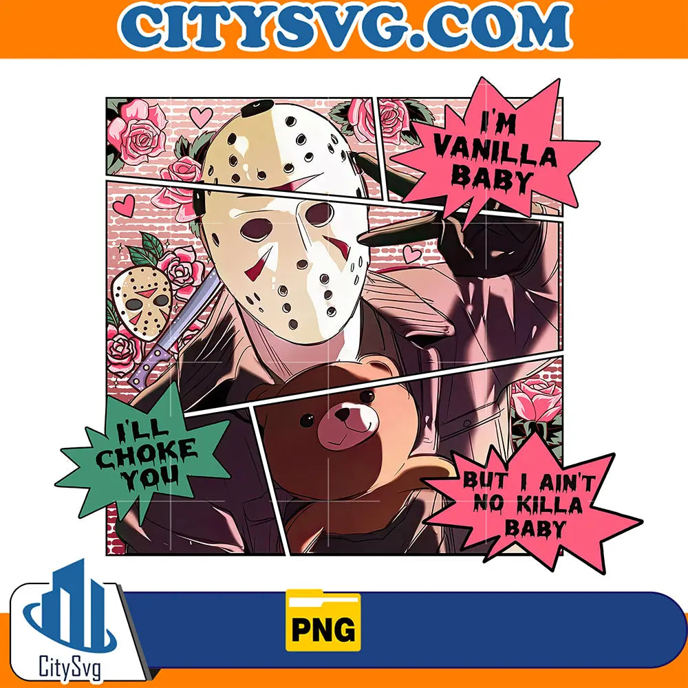 JasonVoorheesComicHorrorValentinePng