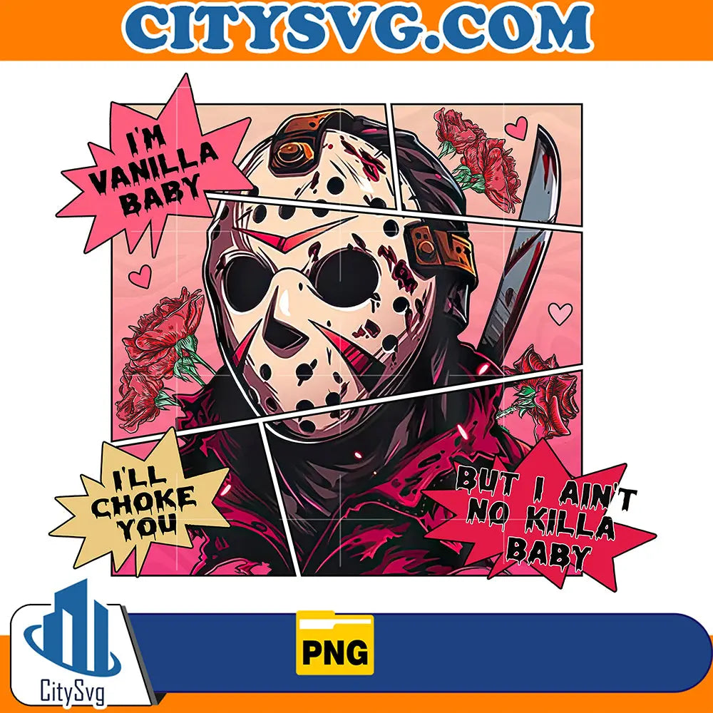 JasonVoorheesComicHorrorValentinePng_2