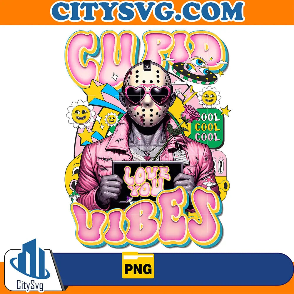 JasonVoorheesCupidVibesValentinePng