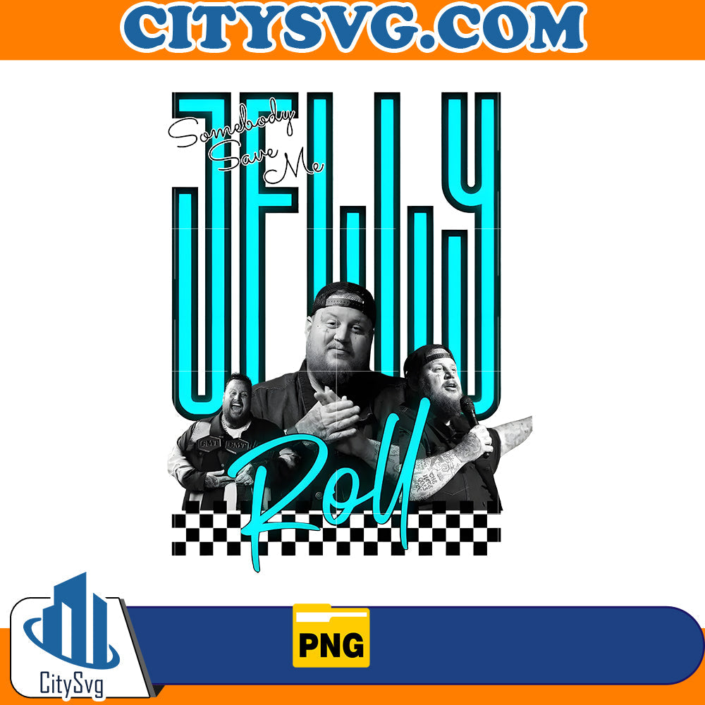 Jelly Roll Somebody Save Me Save Me From Myself Png CitySvg