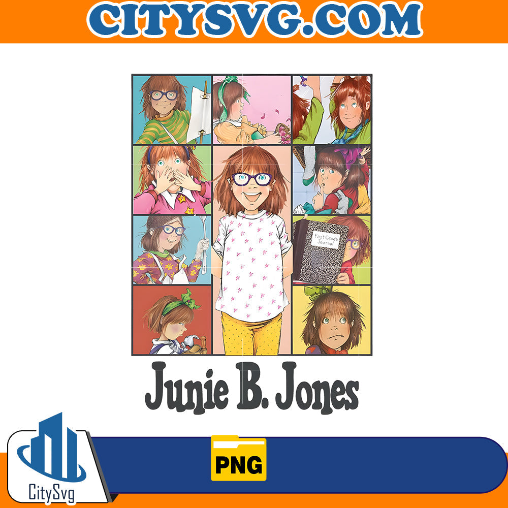 Juniee B Jones Children's Books Png CitySvg